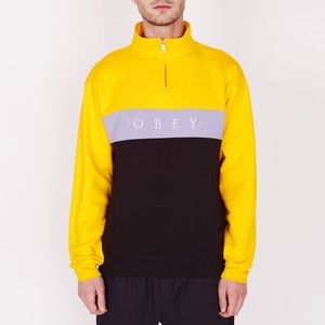 Obey Chelsea mock neck pullover